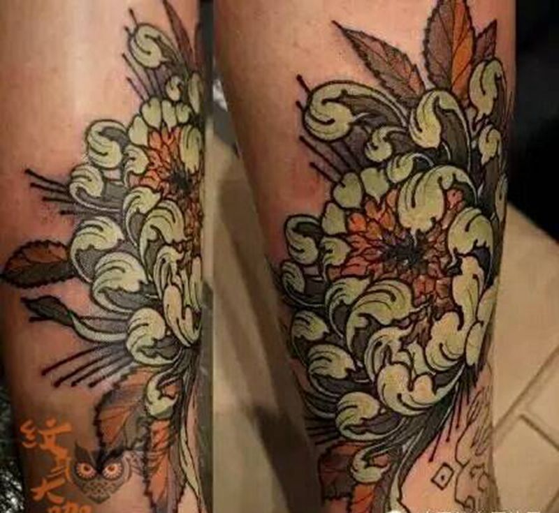 那些老传统！纹身图片_