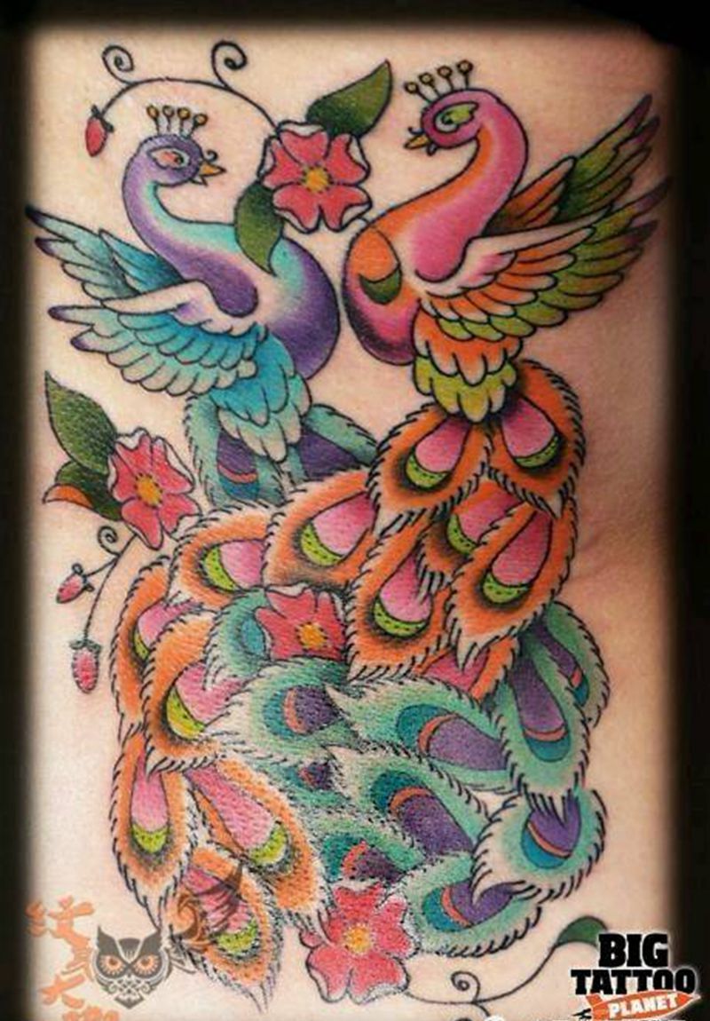 那些凤凰!纹身图片_