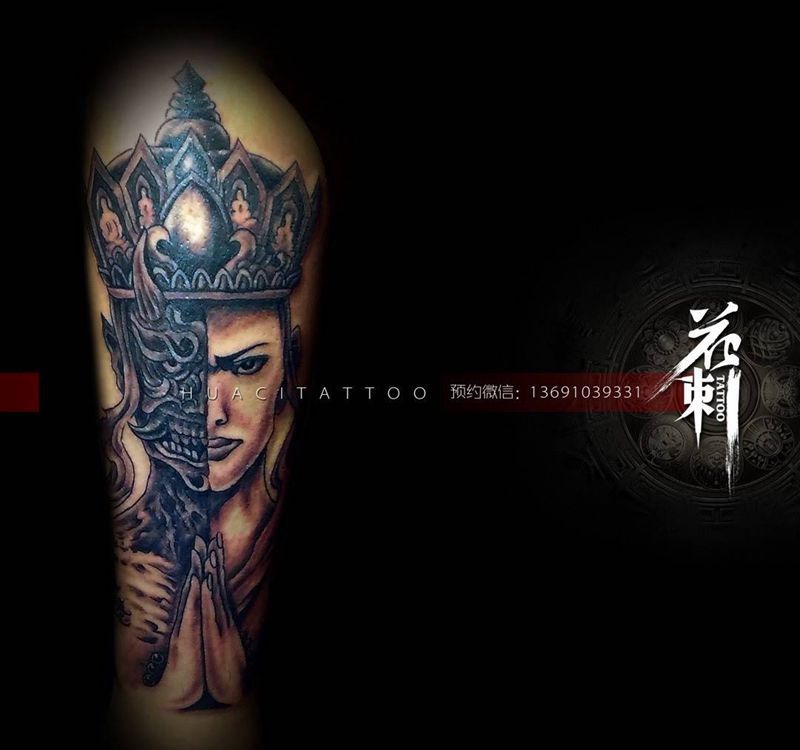 花刺作品！纹身图片_