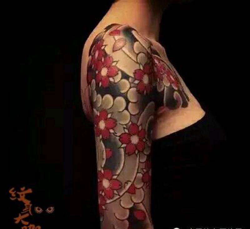 那些老传统!纹身图片_