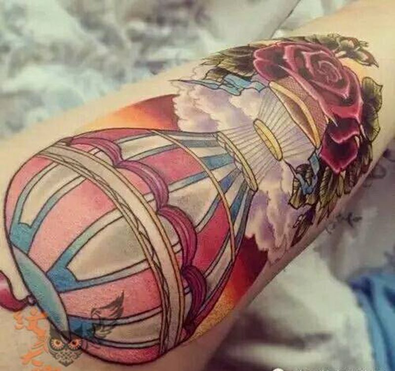 放飞梦想！纹身图片_