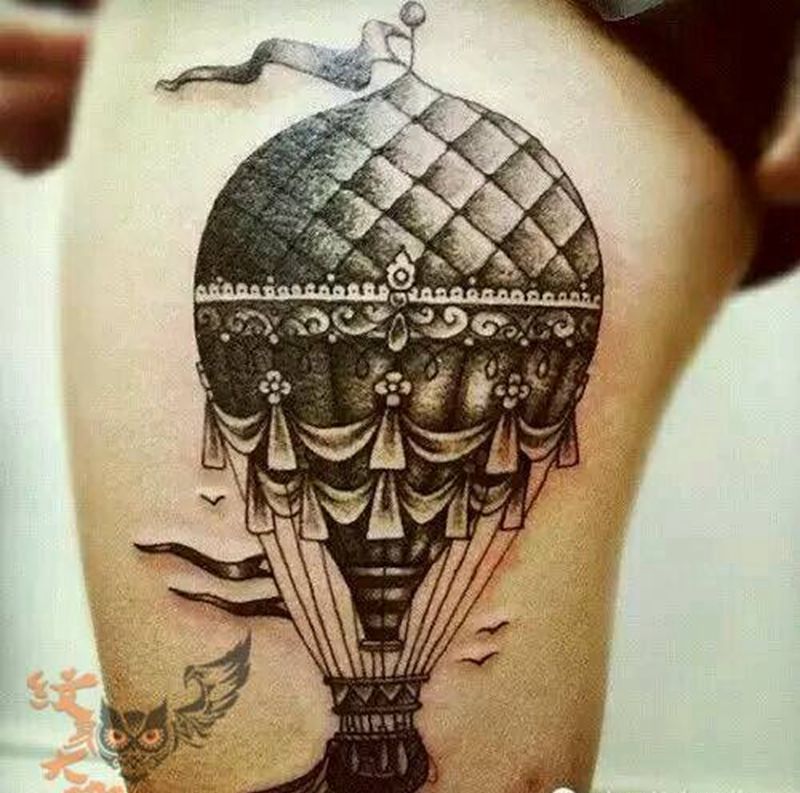 放飞梦想！纹身图片_