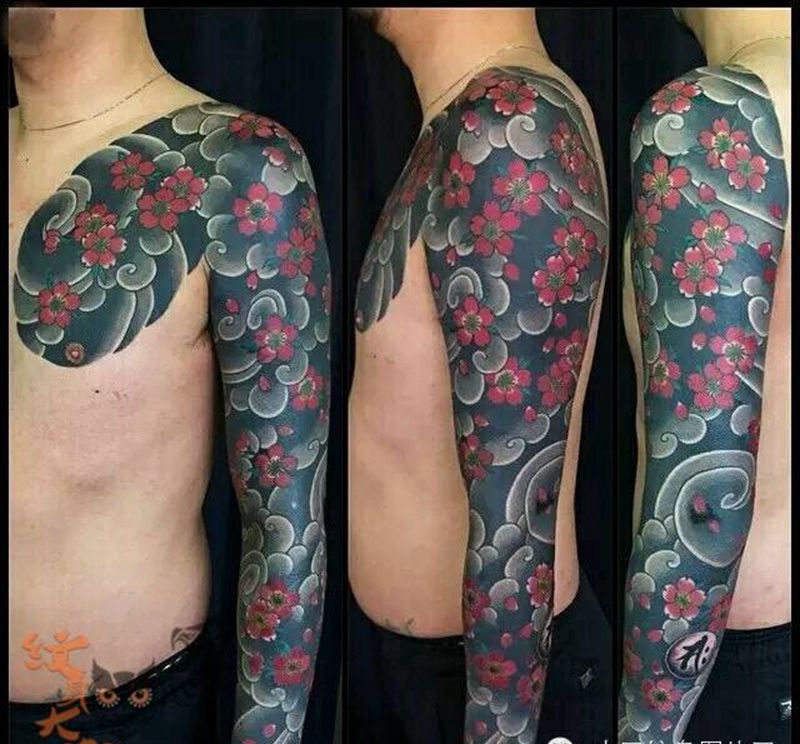 那些牛逼传统!纹身图片_