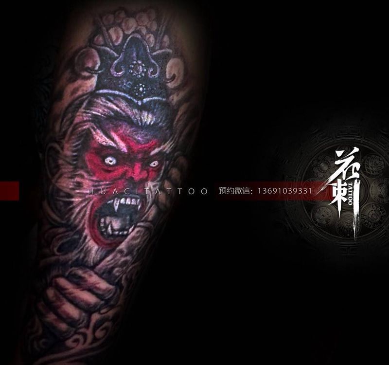 花刺作品！纹身图片_