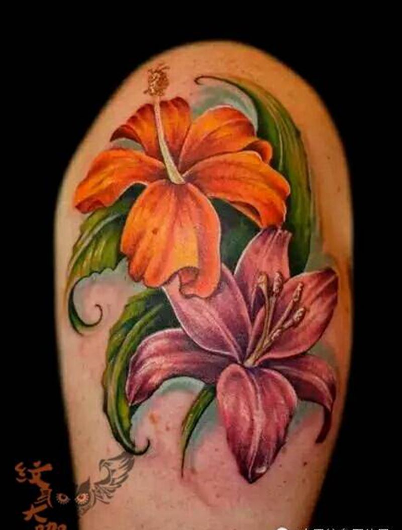 那些花儿!纹身图片_