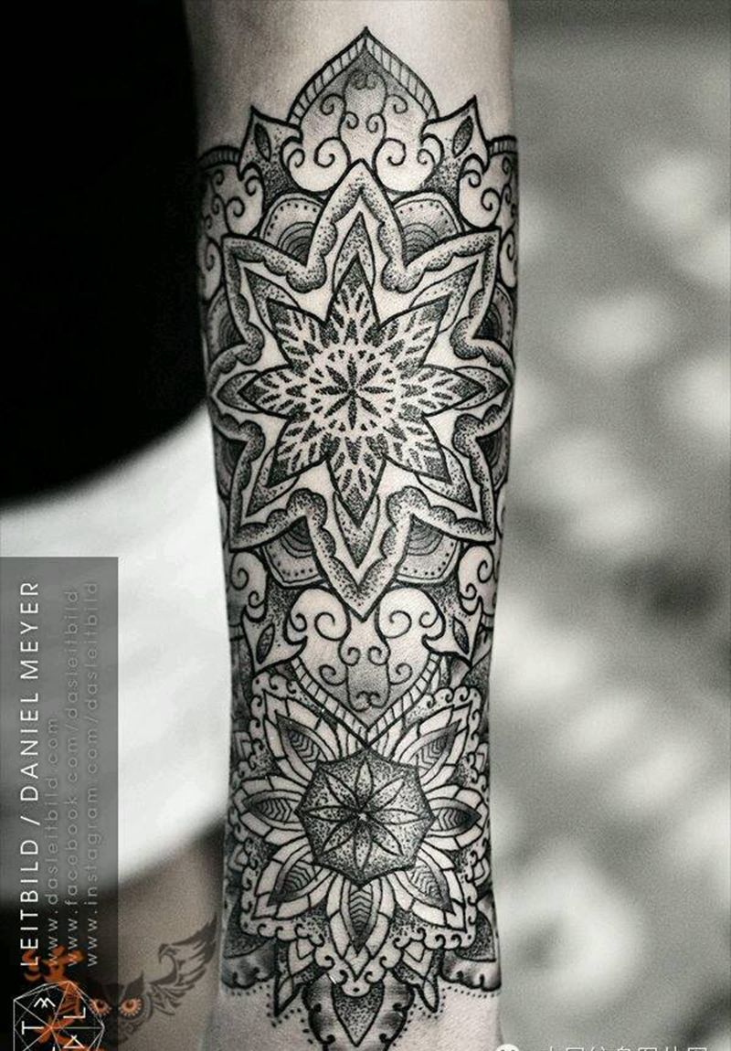 那些点刺！纹身图片_