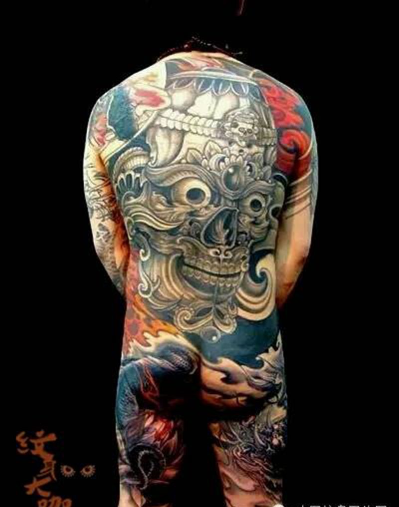 那些嘎巴拉!纹身图片_