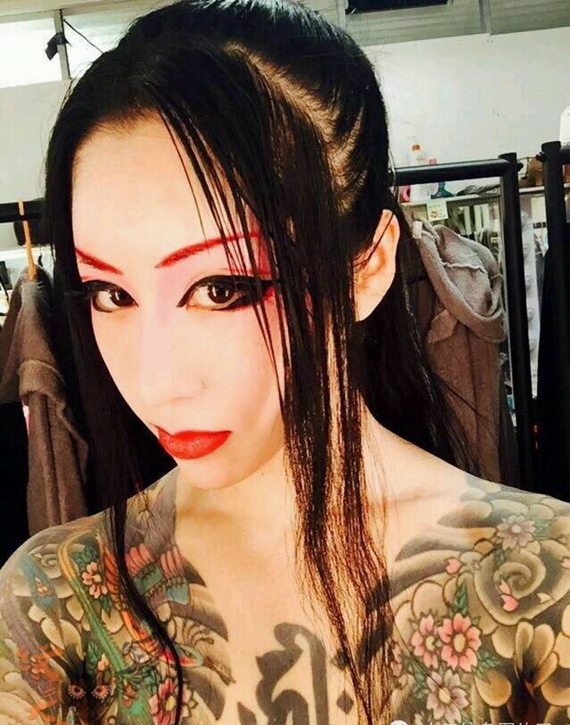 那些日式大板雾！纹身图片_