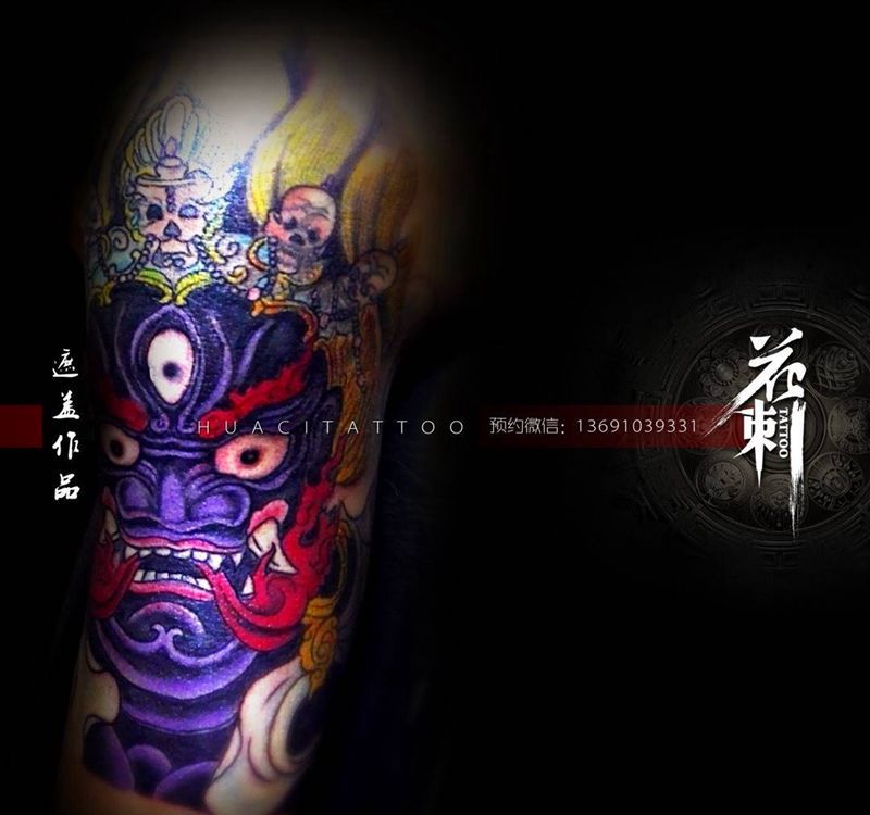 花刺作品！纹身图片_