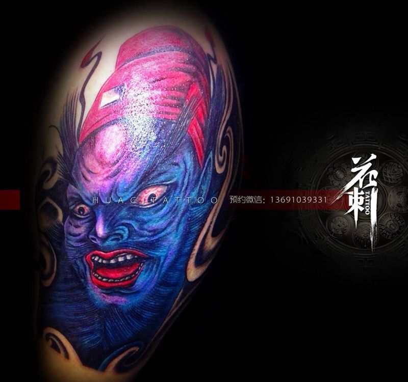 花刺作品！纹身图片_