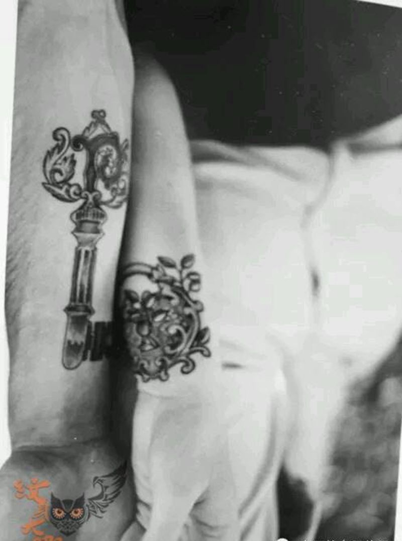 那些情侣！！纹身图片_