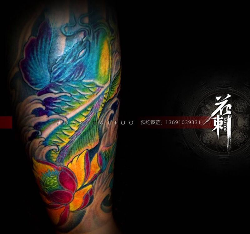 花刺作品！纹身图片_