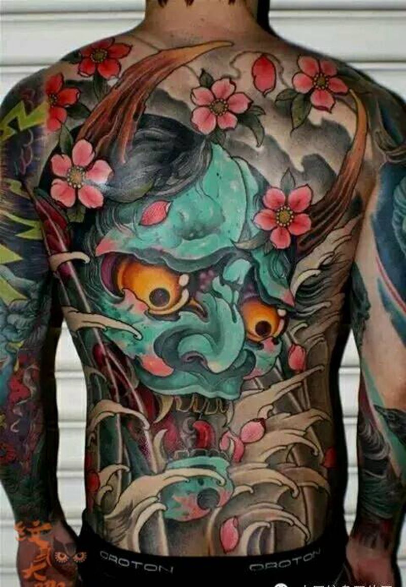 那些般若！纹身图片_