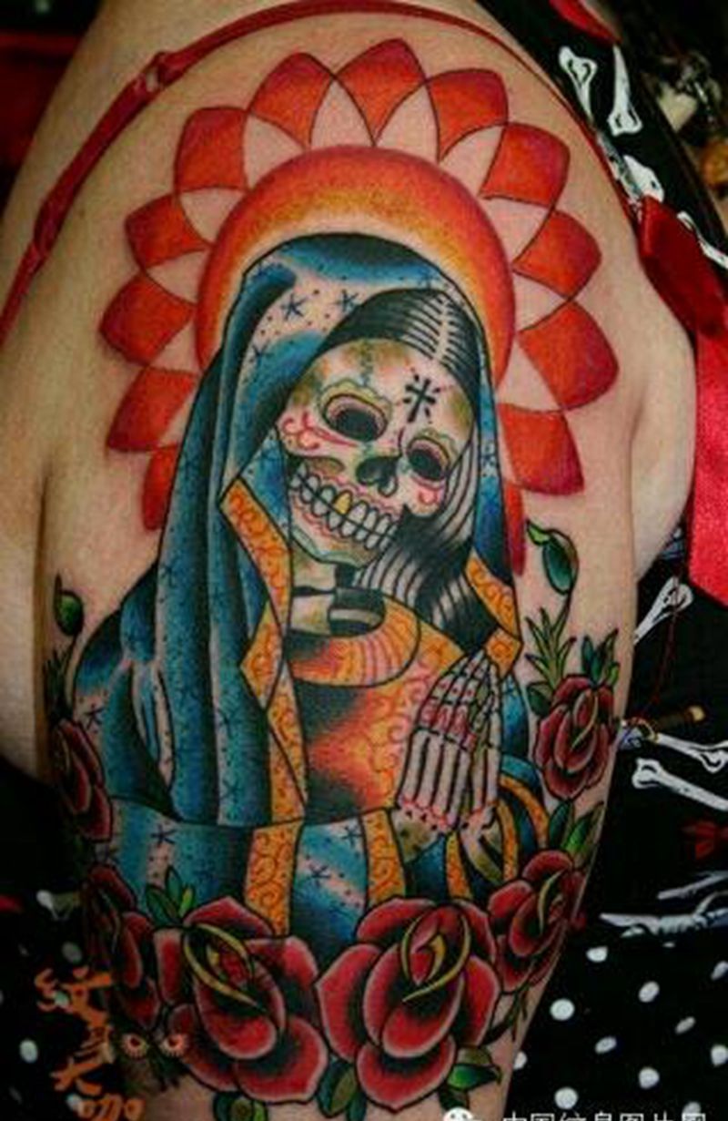 那些骷髅!纹身图片_