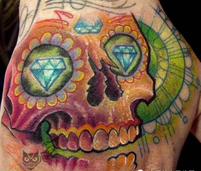 那些骷髅!纹身图片_