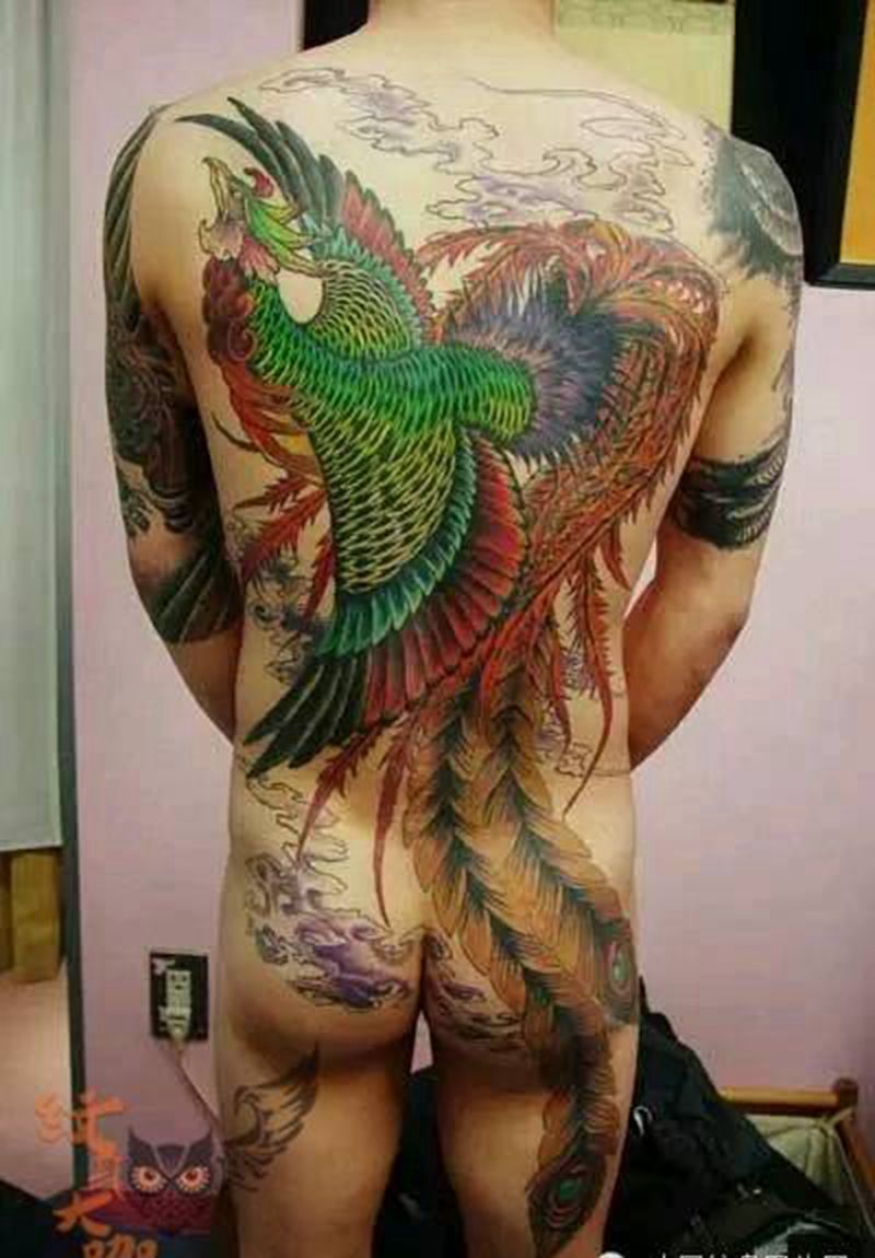 那些凤凰！纹身图片_