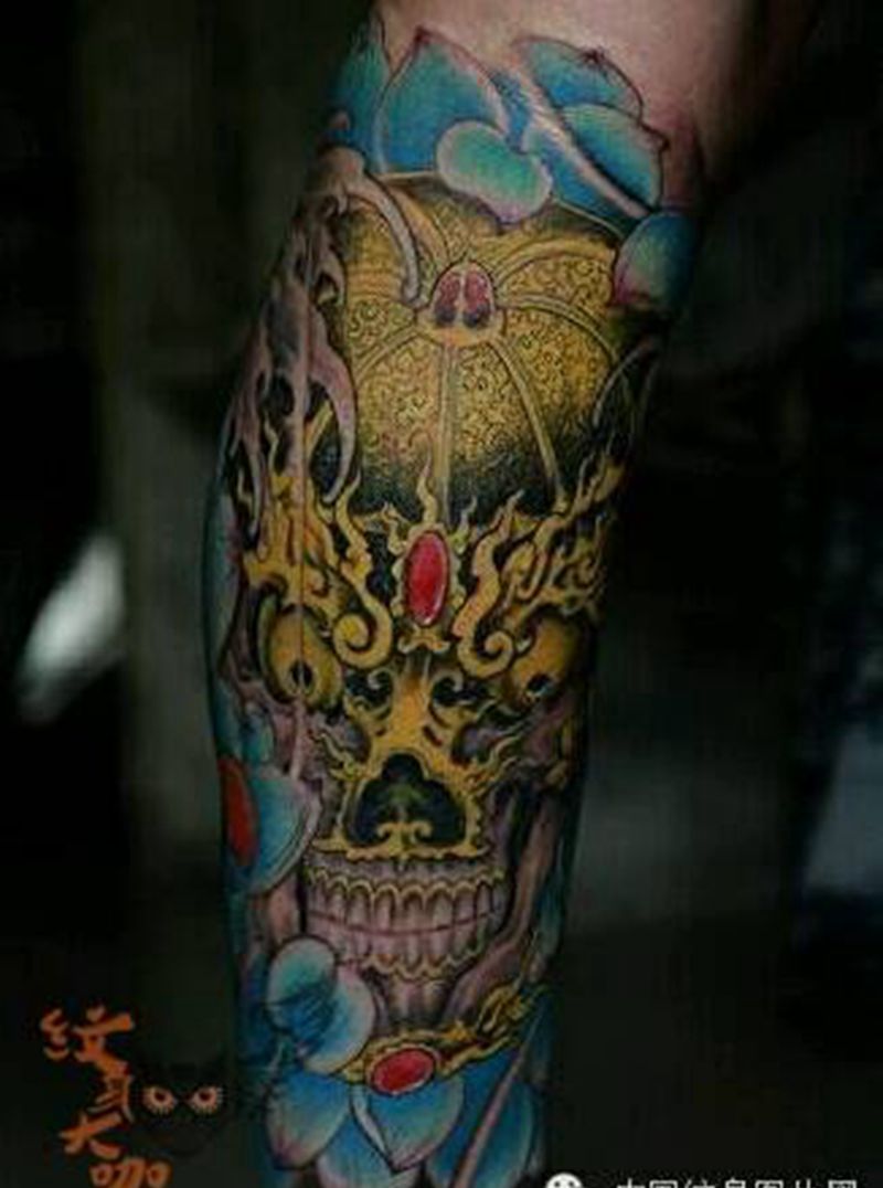 那些嘎巴拉!纹身图片_