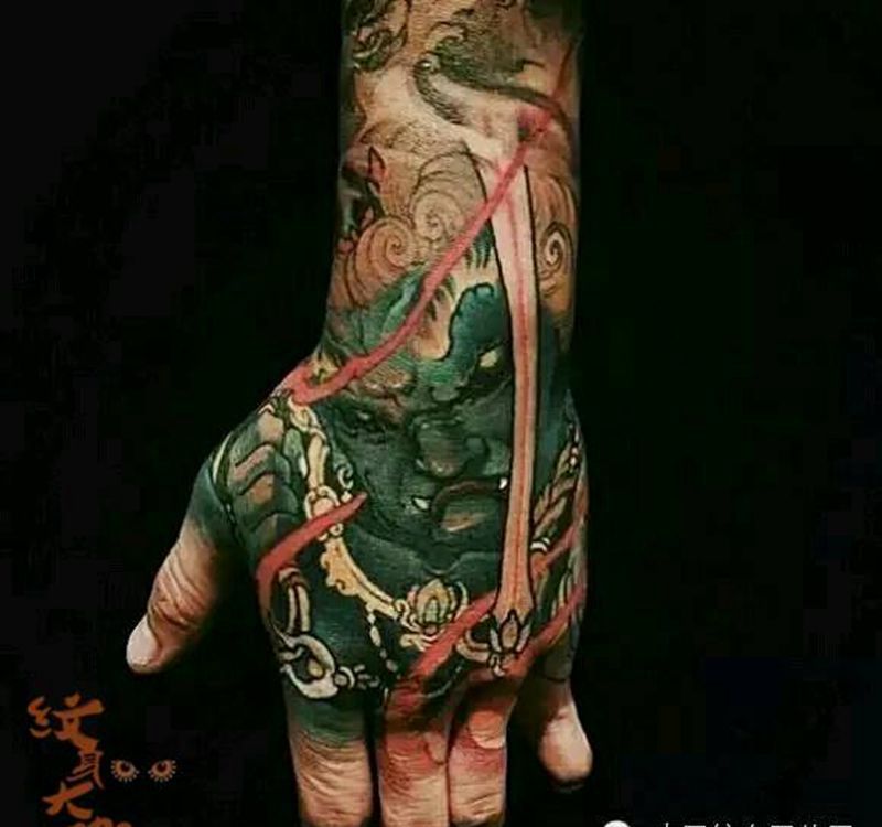 那些传统！纹身图片_