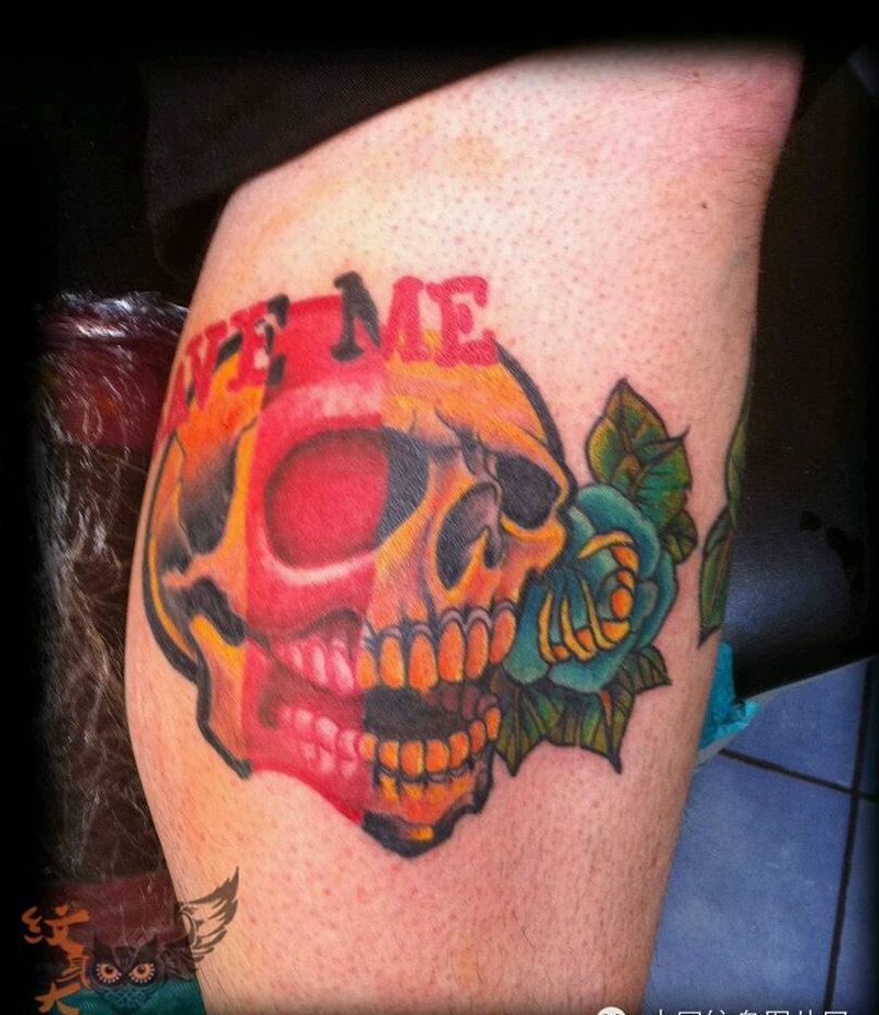 那些骷髅！纹身图片_