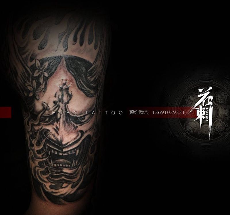 花刺作品！纹身图片_