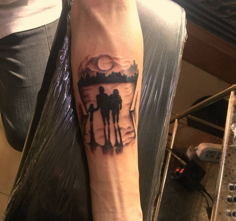 本店学员小宁近期作品！纹身图片_成品纹身图案