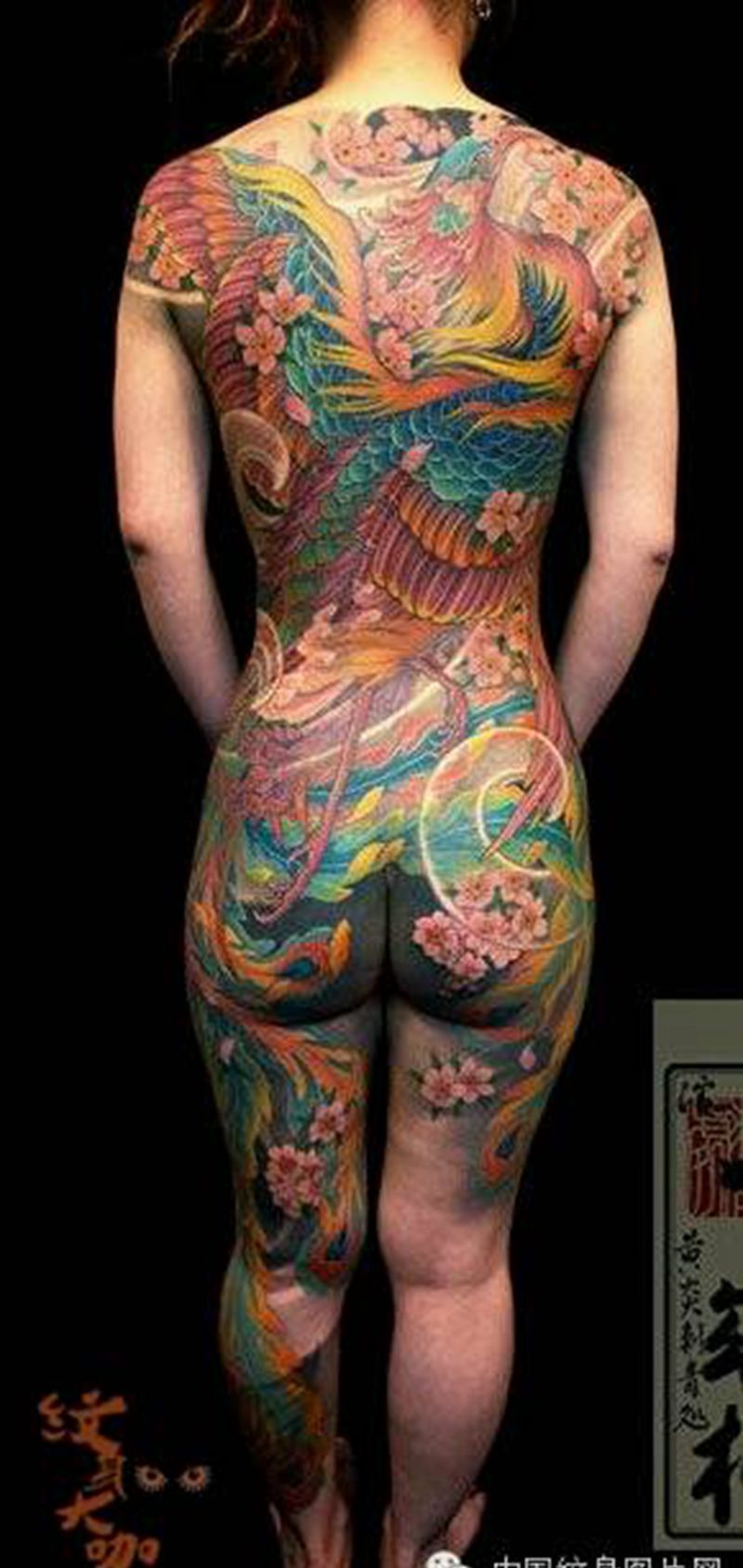 那些凤凰！纹身图片_