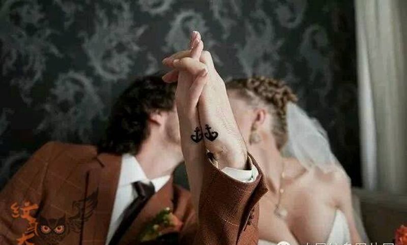 那些情侣！！纹身图片_