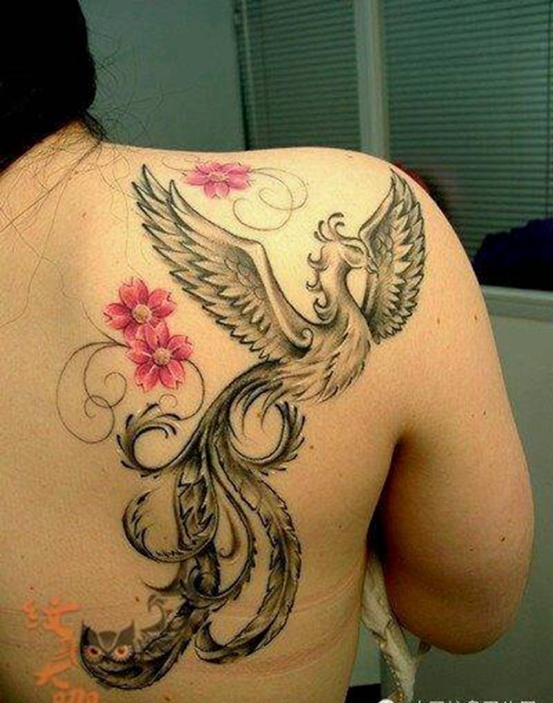 那些凤凰！纹身图片_