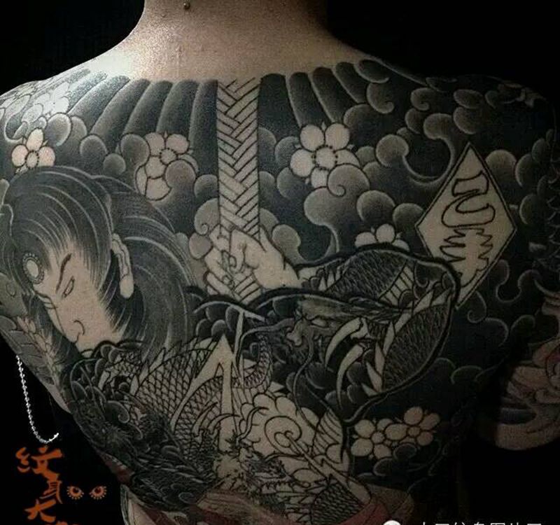 那些牛逼传统!纹身图片_