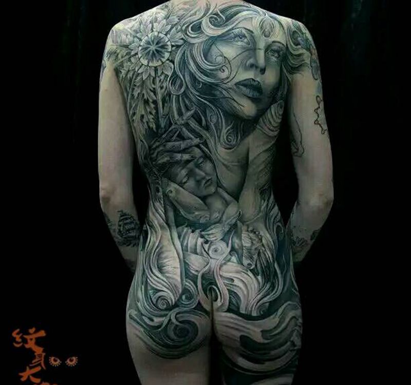 国外精品参考!纹身图片_