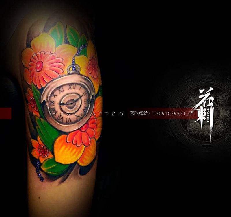 花刺作品！纹身图片_