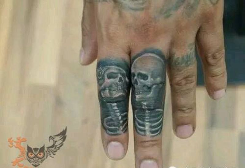 那些情侣！！纹身图片_