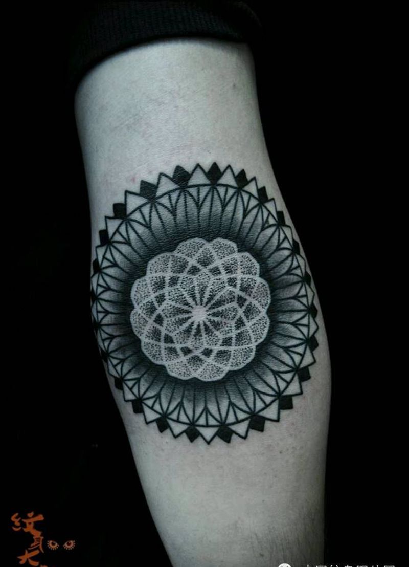 那些点刺！纹身图片_