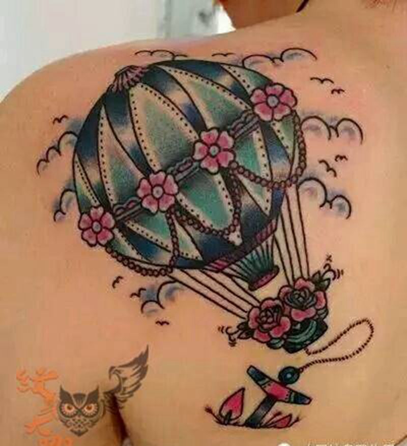 放飞梦想！纹身图片_