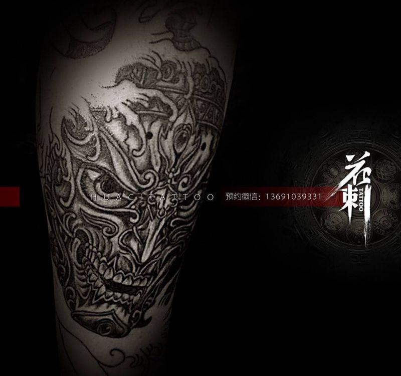 花刺作品！纹身图片_