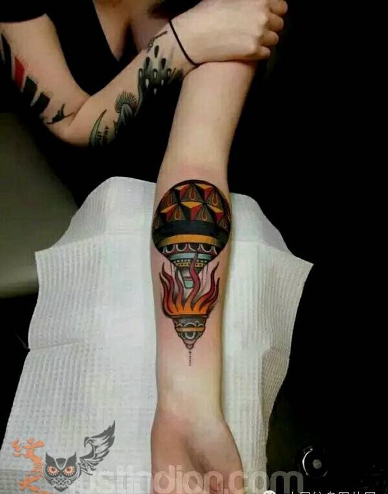 放飞梦想！纹身图片_