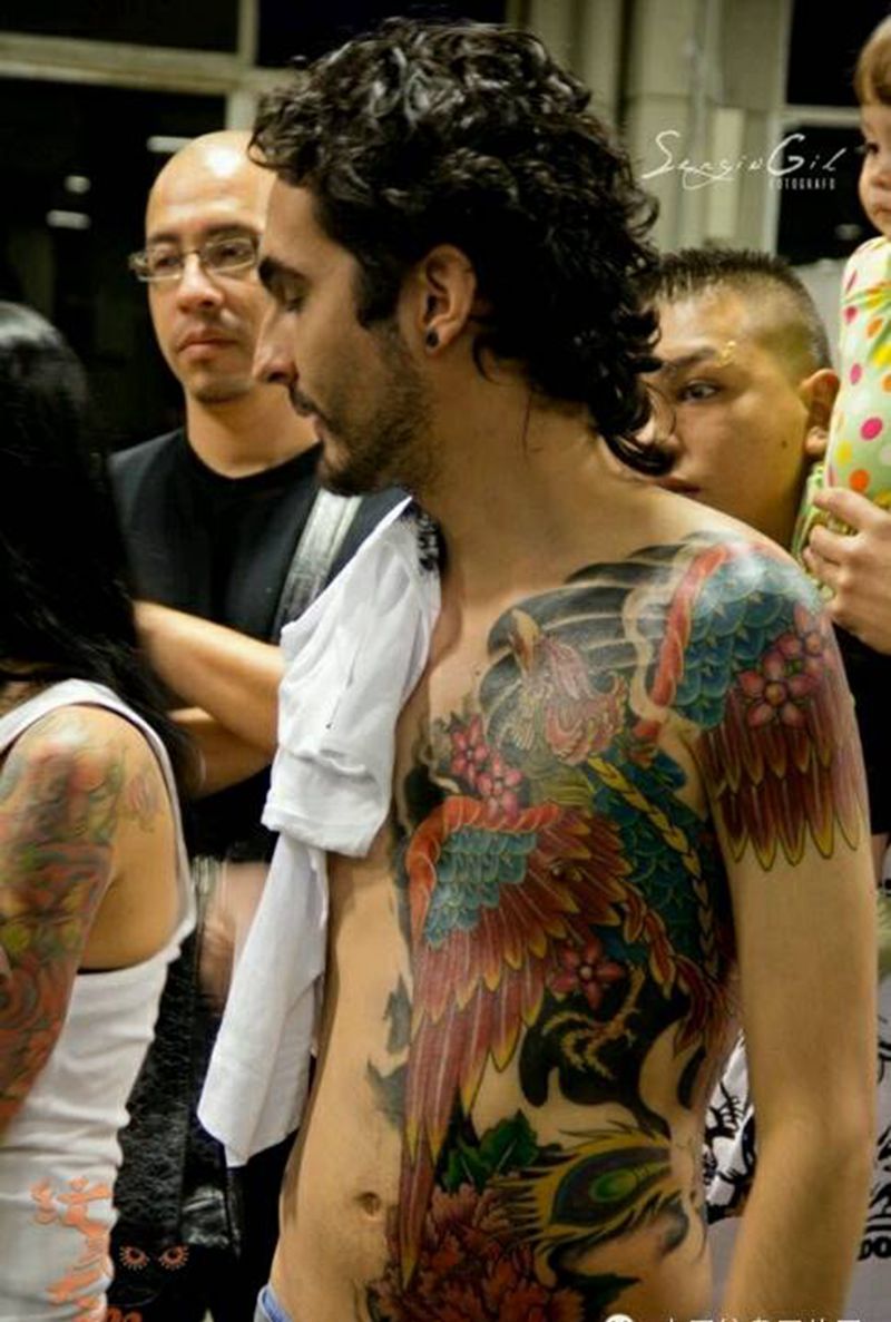 那些凤凰！纹身图片_