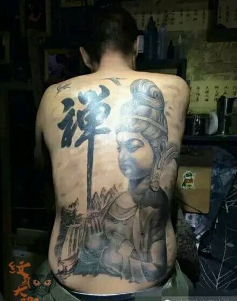 那些佛！纹身图片_