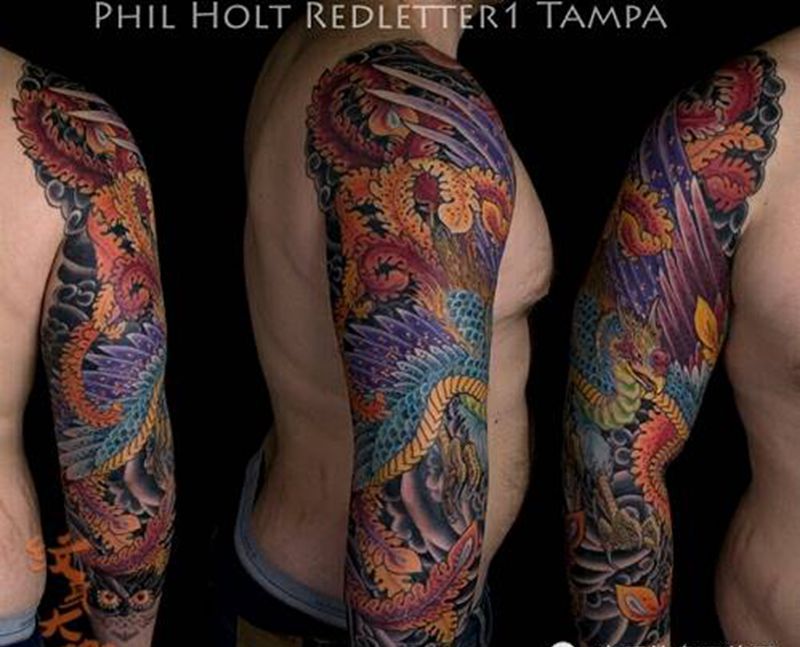 那些凤凰!纹身图片_