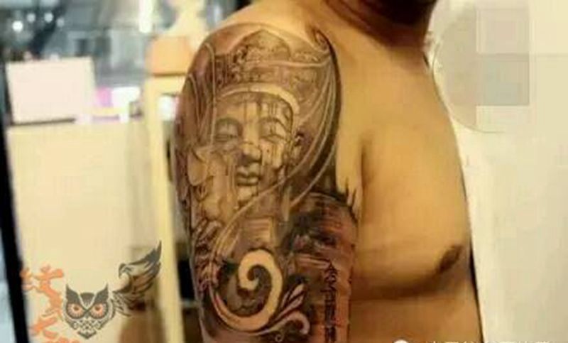 那些佛！纹身图片_