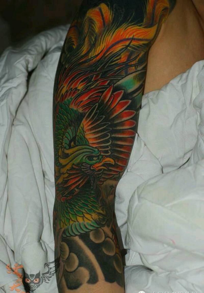那些凤凰！纹身图片_
