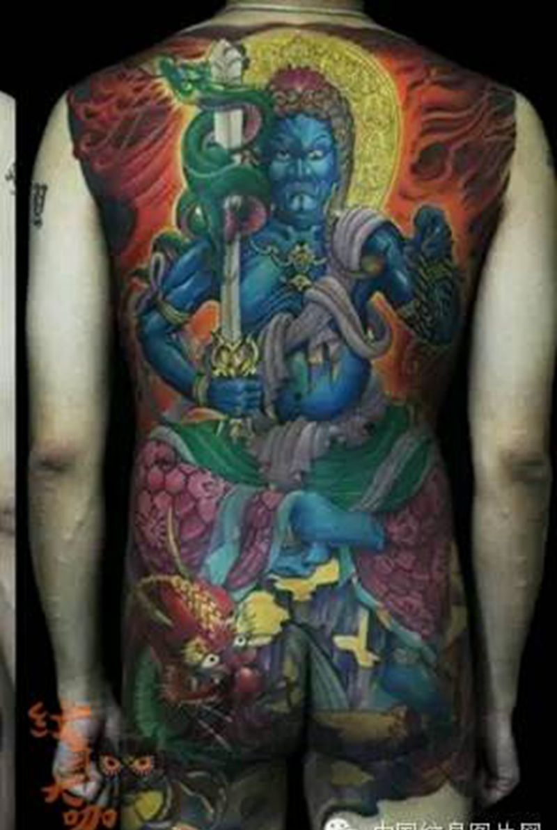 那些佛!纹身图片_