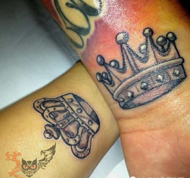 那些情侣！！纹身图片_