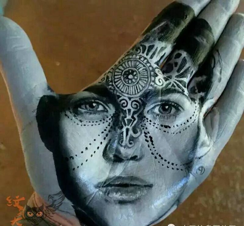 那些写实!纹身图片_