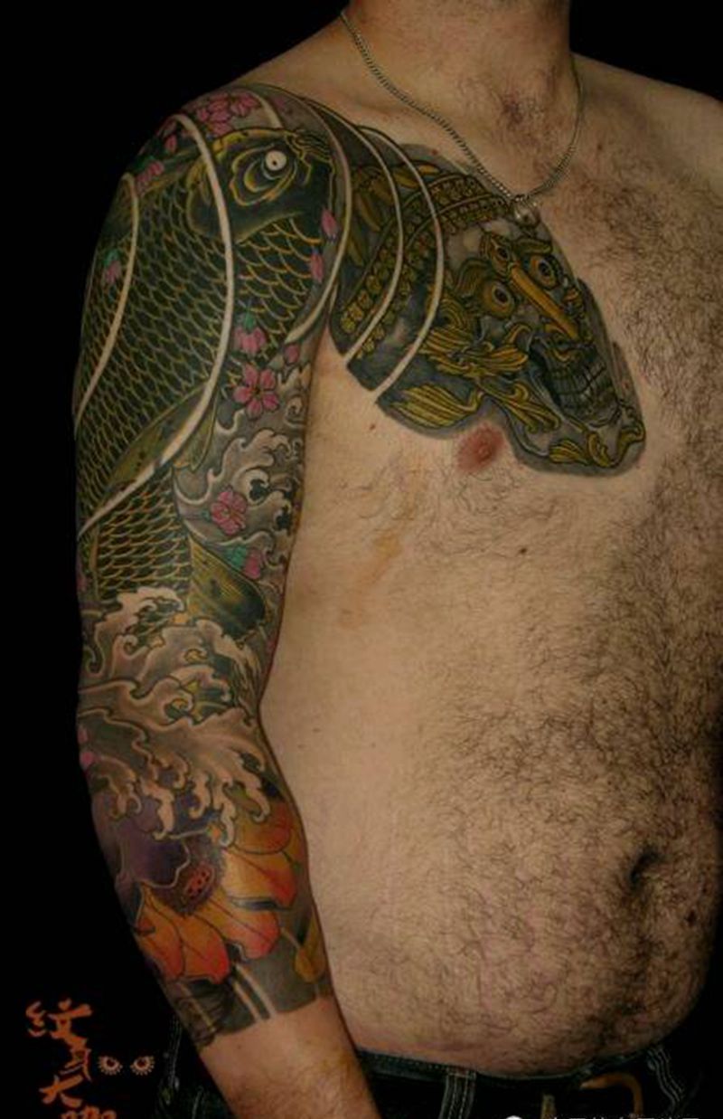 那些嘎巴拉!纹身图片_