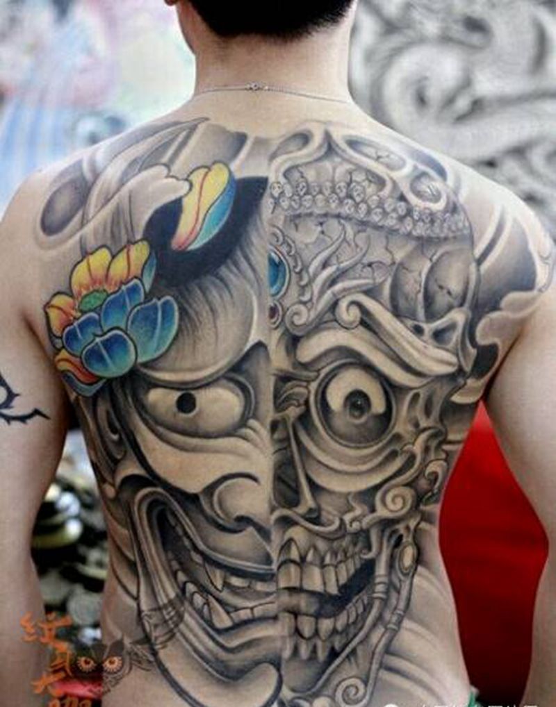 那些嘎巴拉!纹身图片_