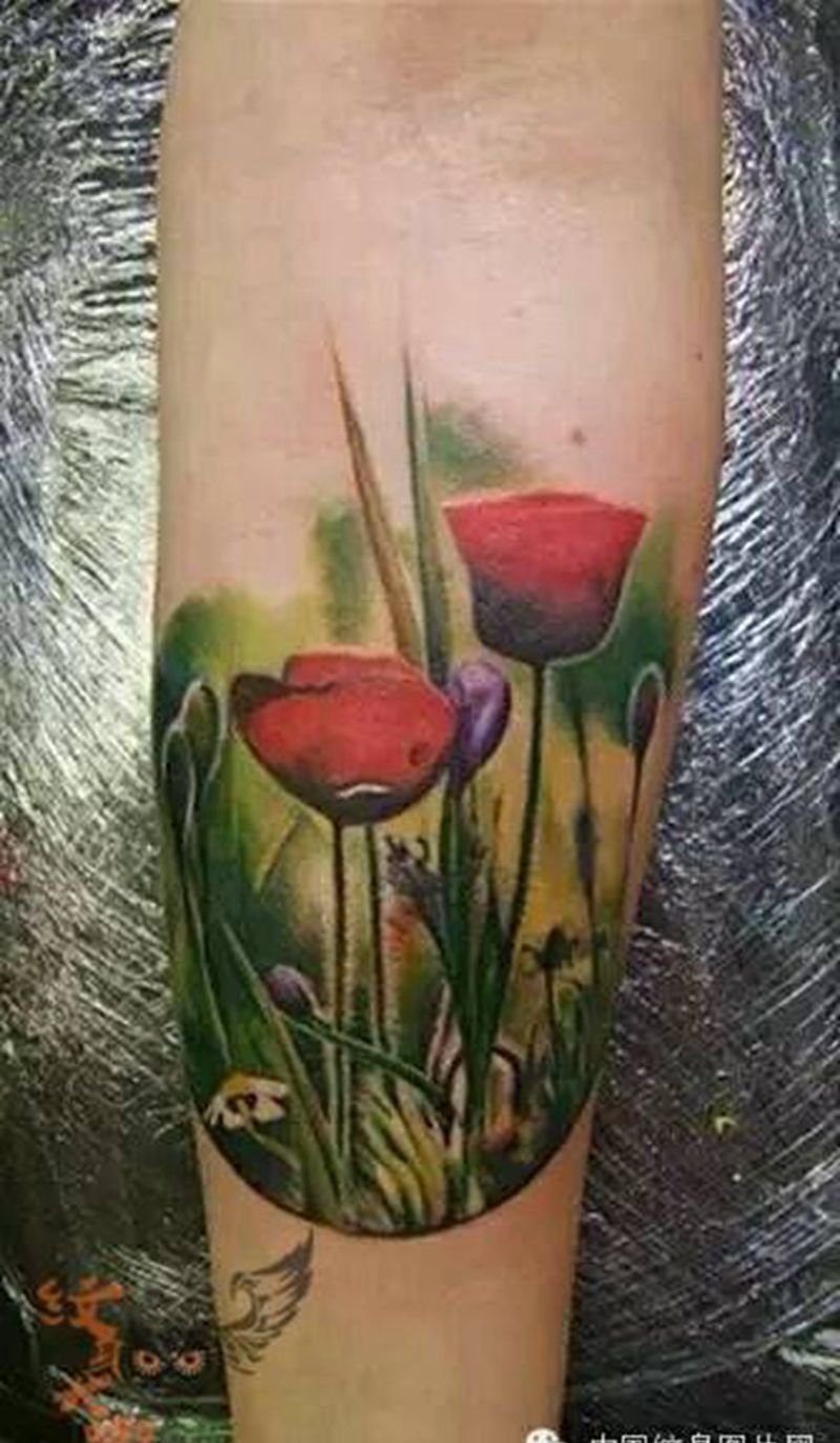 那些花儿!纹身图片_