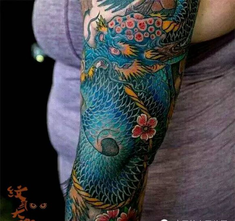 那些传统！纹身图片_