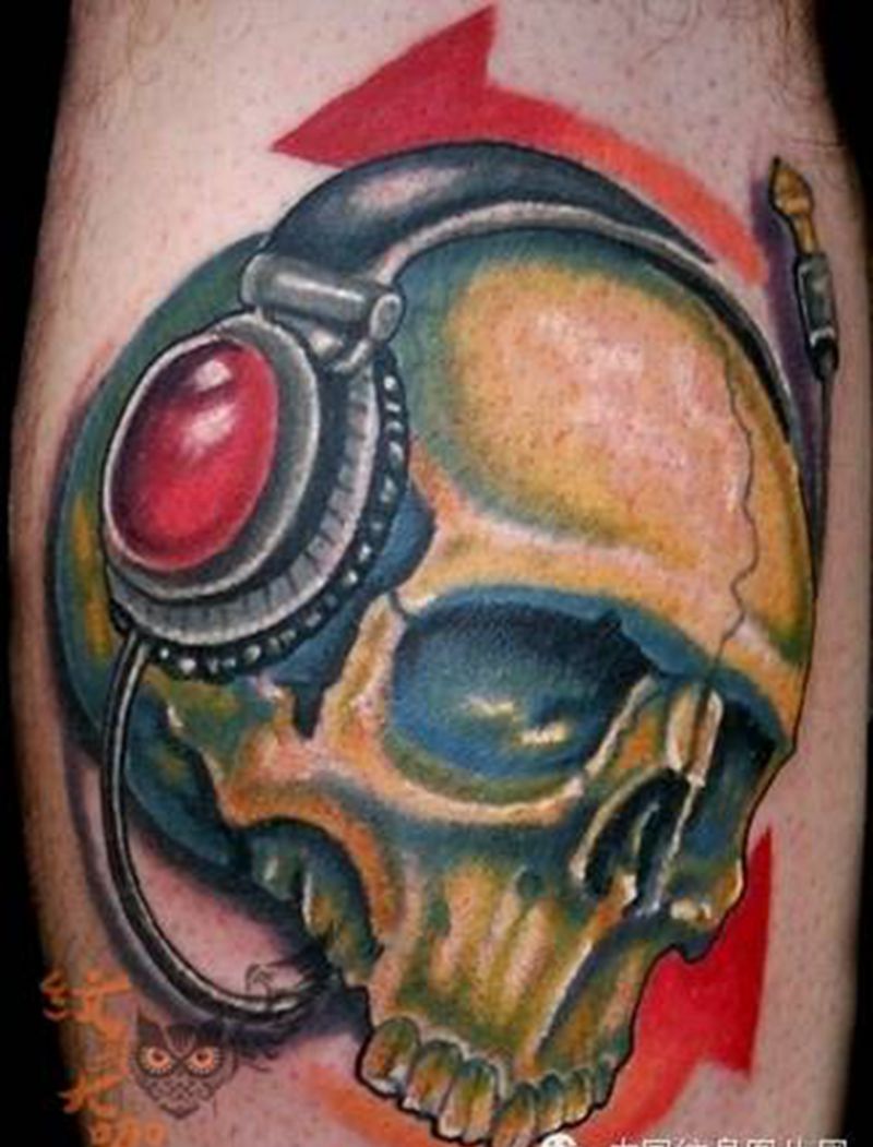 那些骷髅！纹身图片_