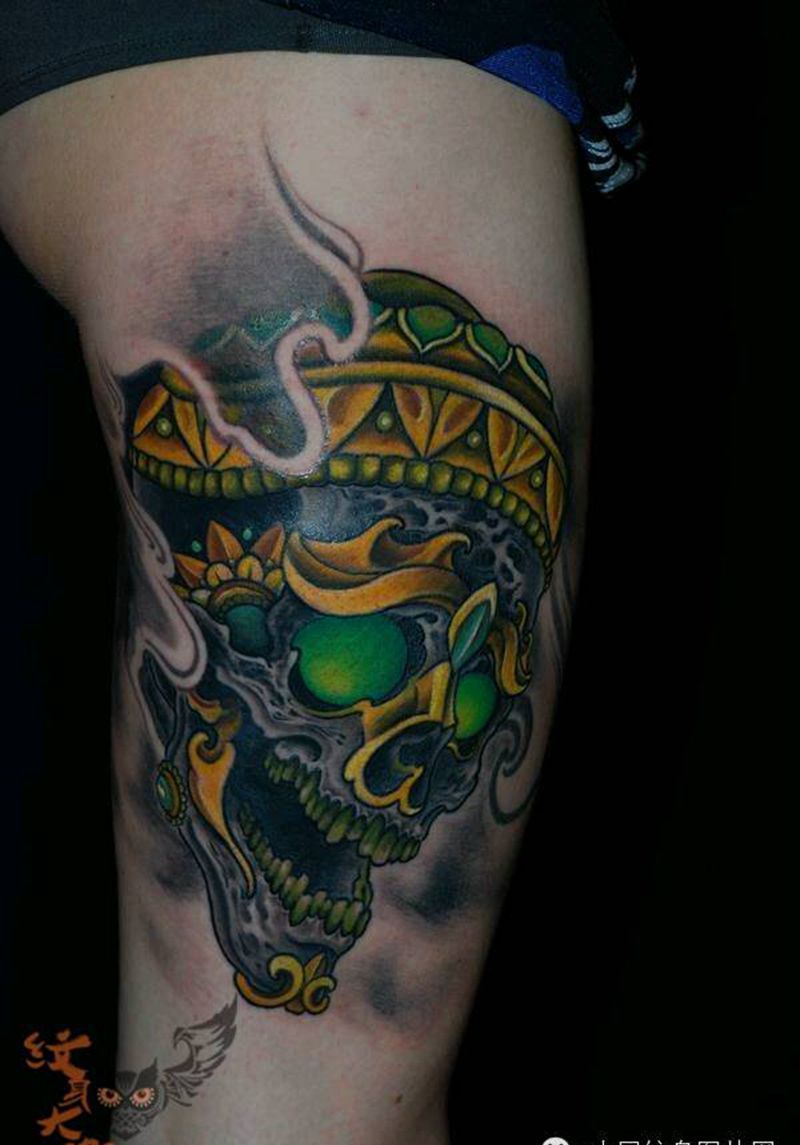 那些嘎巴拉!纹身图片_